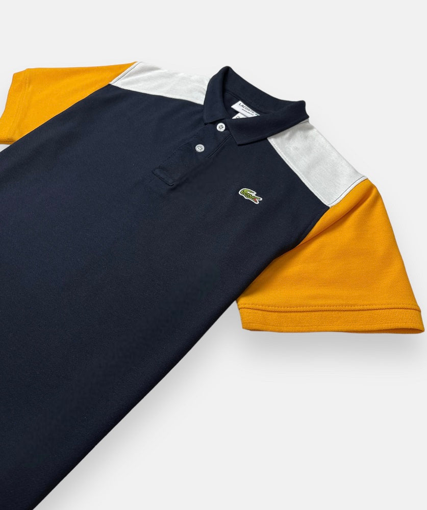 LCSTE Paneled Polo Shirts (Navy yellow)