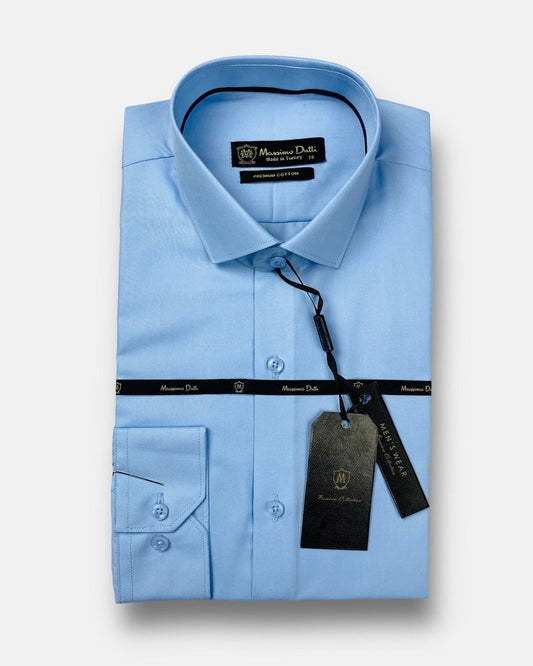 Mussimo Duti Imported Formal Shirt (Sky Blue)