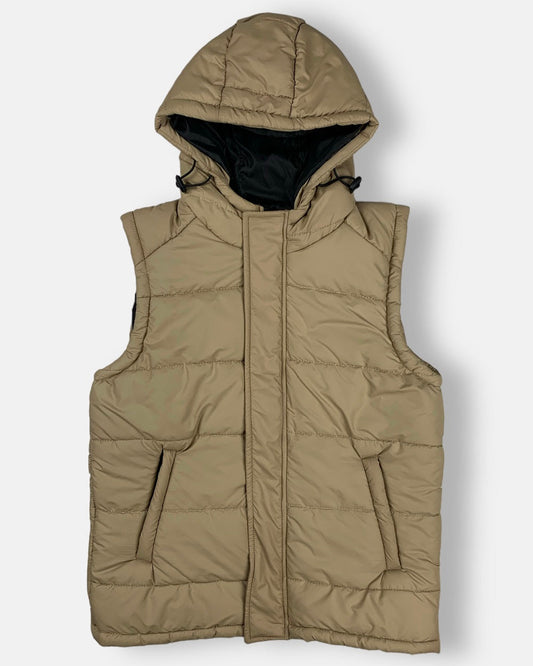 Z.A.R.A Premium Puffer Hood Jacket (Khaaki)