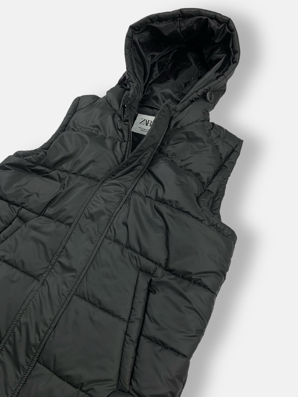 Z.A.R.A Premium Puffer Hood Jacket (Black)