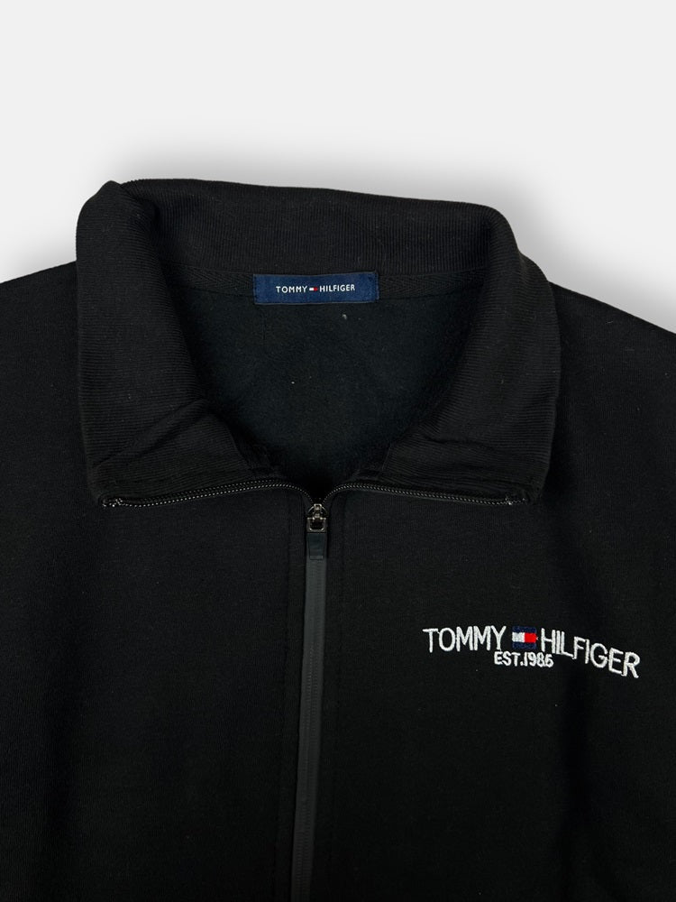 Tommy premium Fleece Tracksuit (Black)