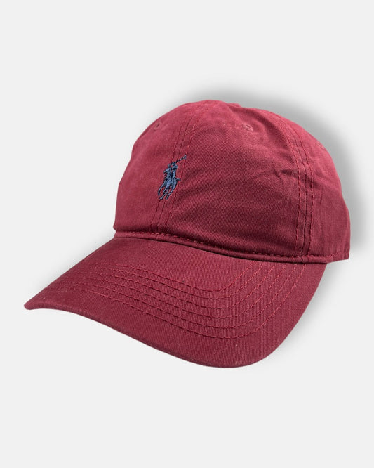 RL Imported Small Pony Cap-Mehroon