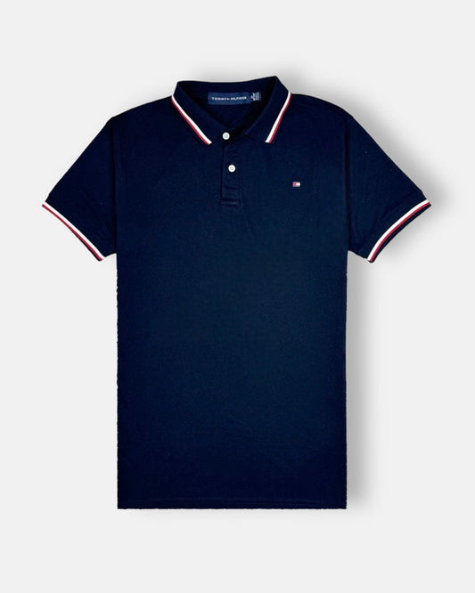 TH Premium Tipping Polo Shirt (Navy Blue)