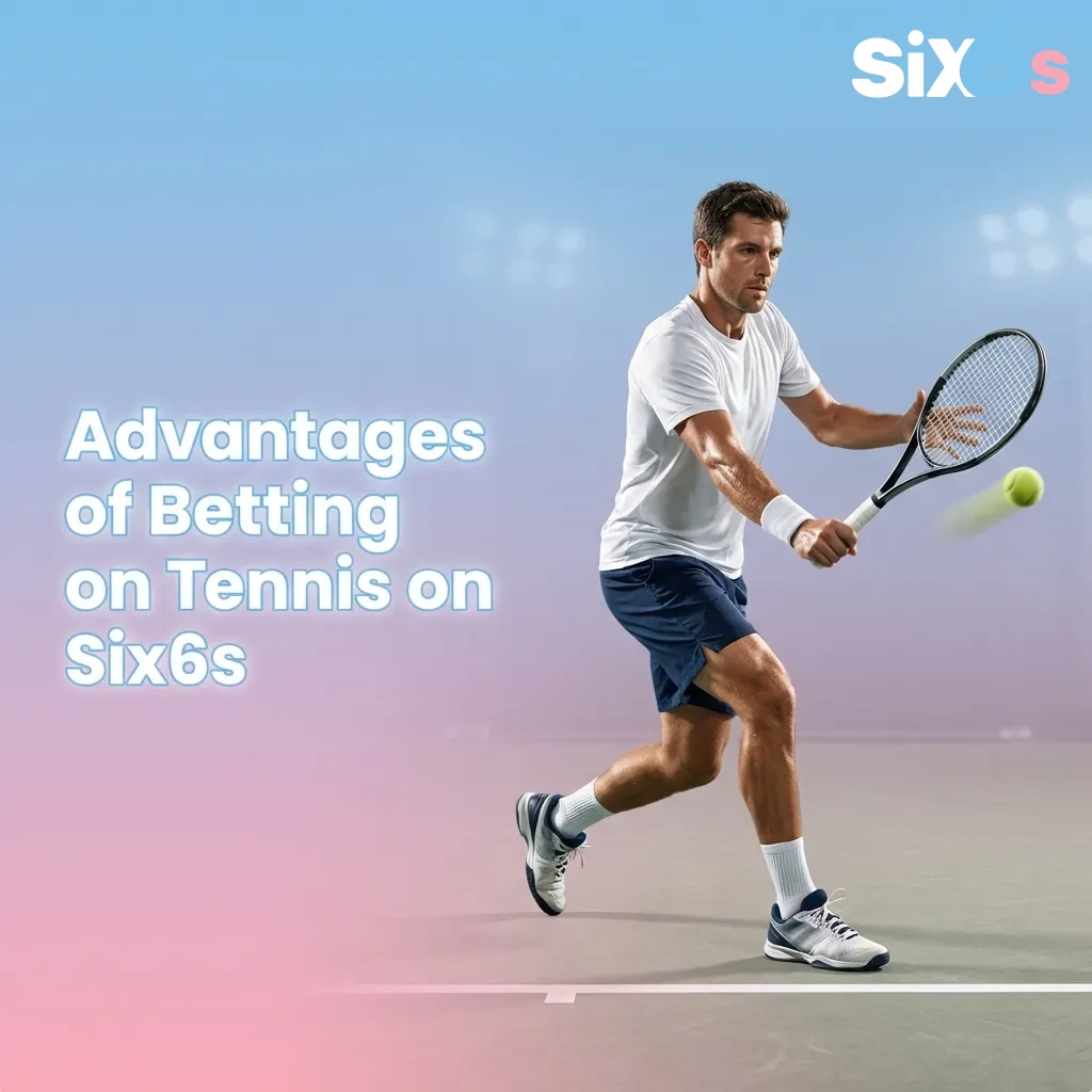 Six6s tennis betting interface showing live ATP and WTA odds, Grand Slam markets, and mobile app with PKR payment options — Six6s in Pakistan