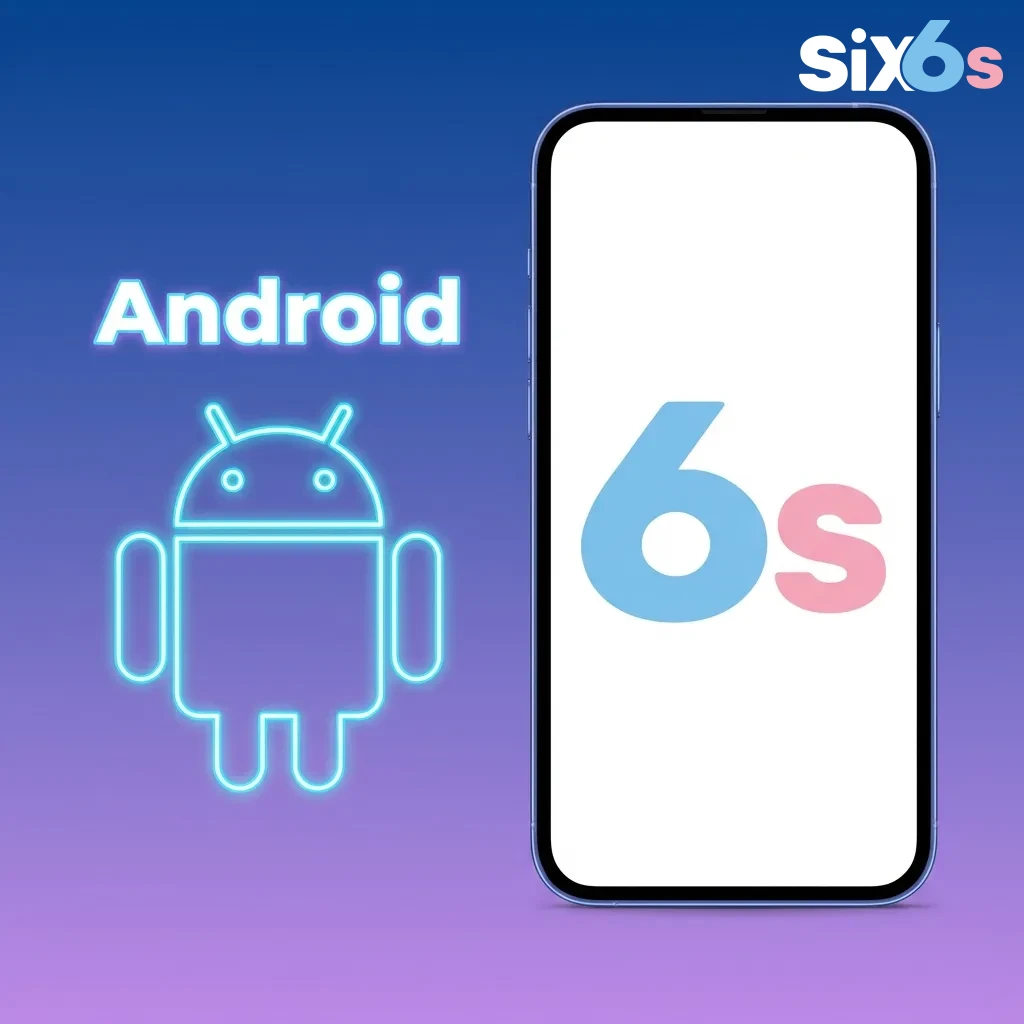 Android betting app installation guide showing download and setup steps for devices version 5.0 and above — Six6s in Pakistan