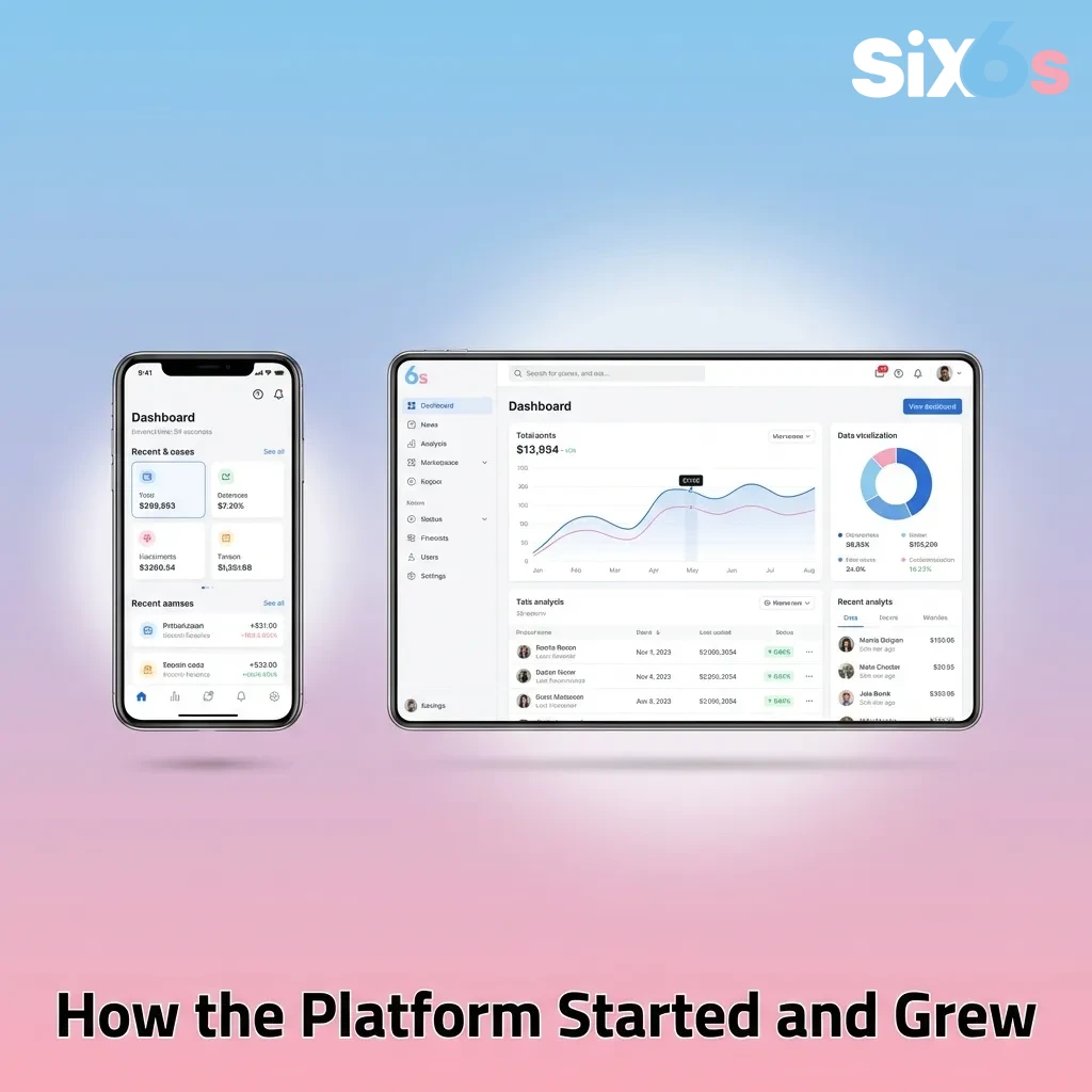 South Asian gaming platform founded in 2020, featuring cricket sponsorships and localized customer support across multiple countries — Six6s in Pakistan